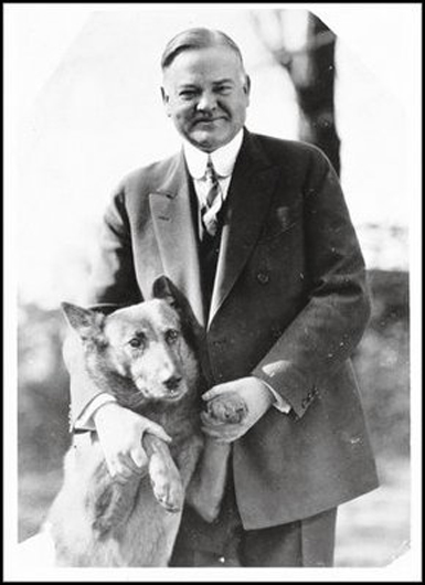 Presidente Herbert Hoover e seu co <a style='float:right;color:#ccc' href='https://www3.al.sp.gov.br/repositorio/noticia/hist/pres hoover.jpg' target=_blank><i class='bi bi-zoom-in'></i> Clique para ver a imagem </a>